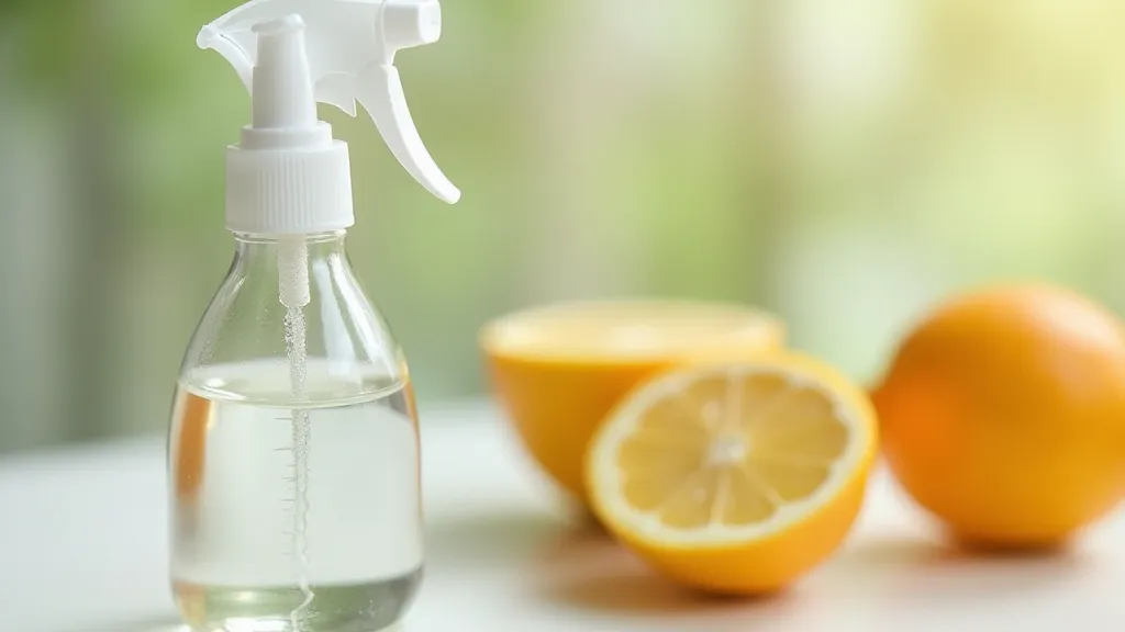 Spray bottle of all-purpose cleaner